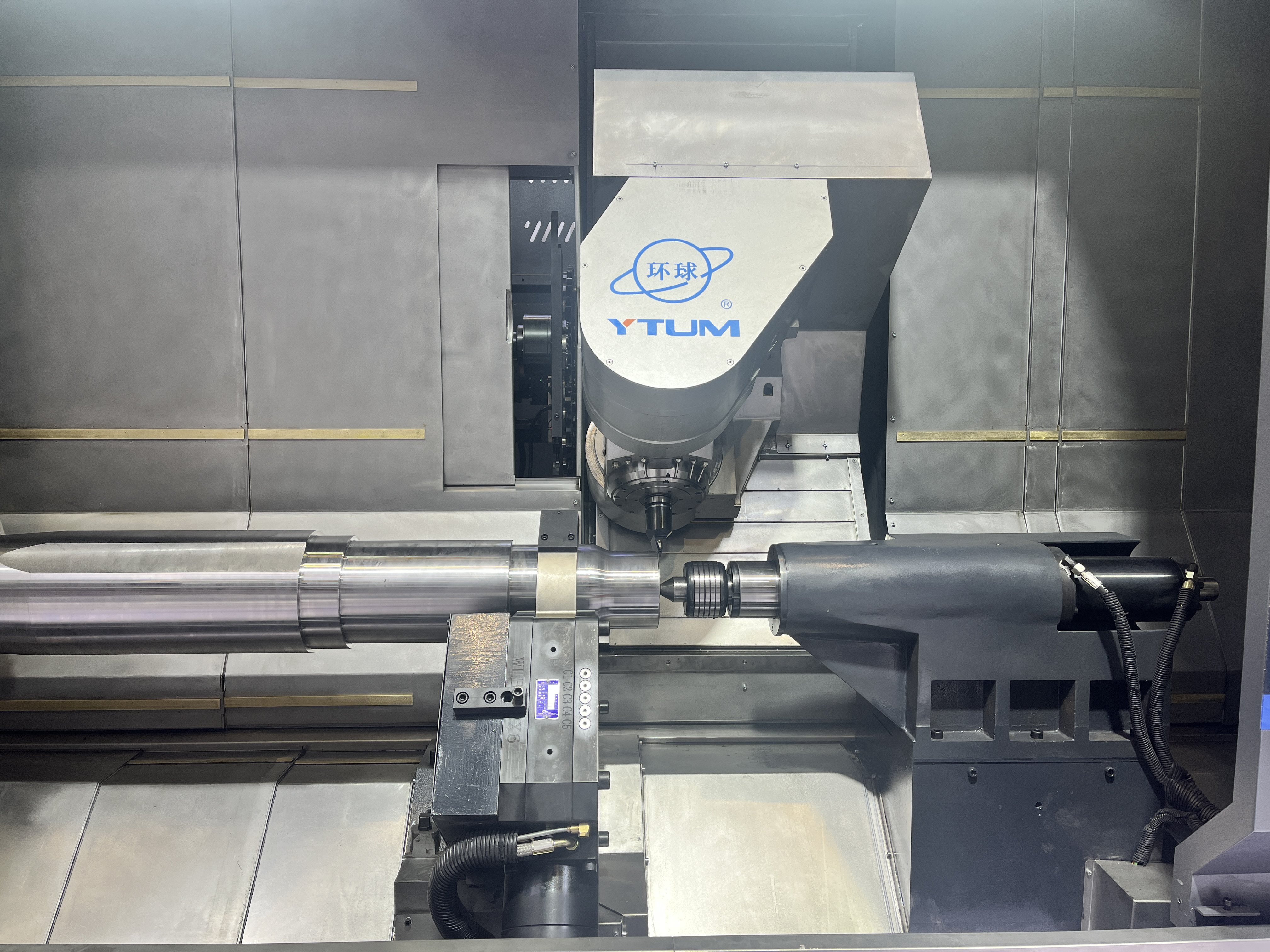 High-End Slant Bed 5-Axis Machining Center for Complex Parts Multi-Surface Processing