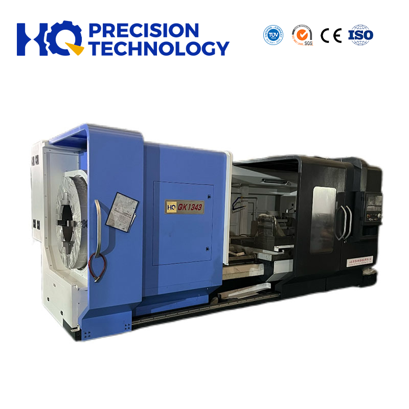 CNC Pipe Threading Lathe With Hydraulic Tailstock