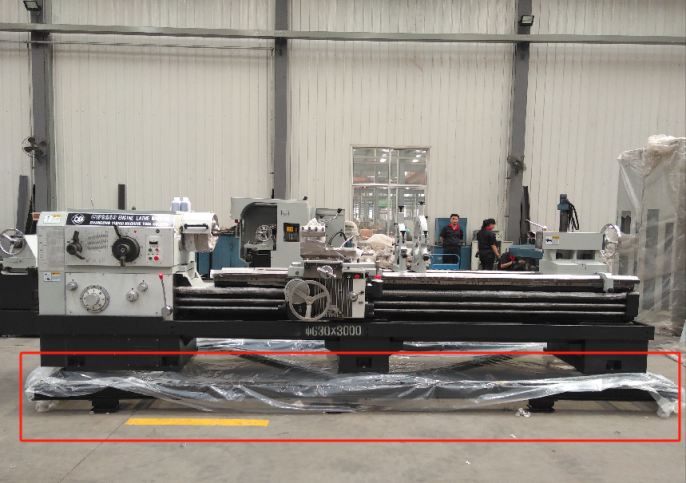 lathe machine packaging