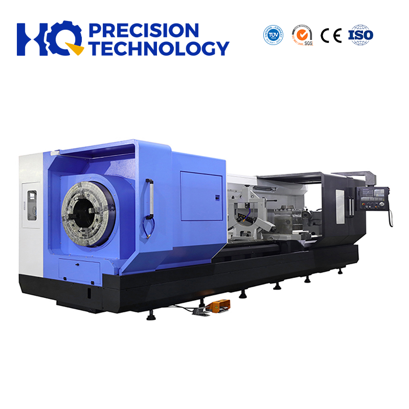 CNC Pipe Threading Lathe QK1313 QK1319 QK1322 (550mm Guideway)
