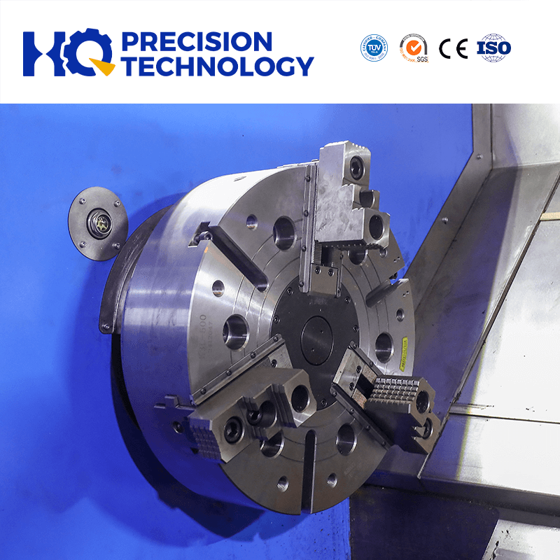 CNC Pipe Threading Lathe With Hydraulic Tailstock