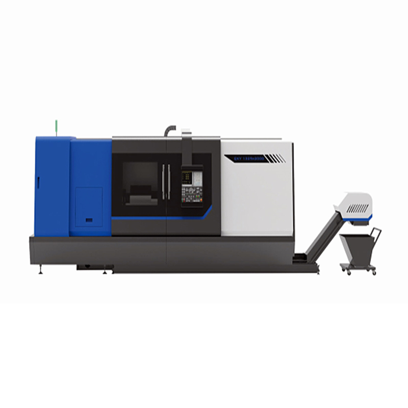 slant bed cnc pipe threading lathe-1