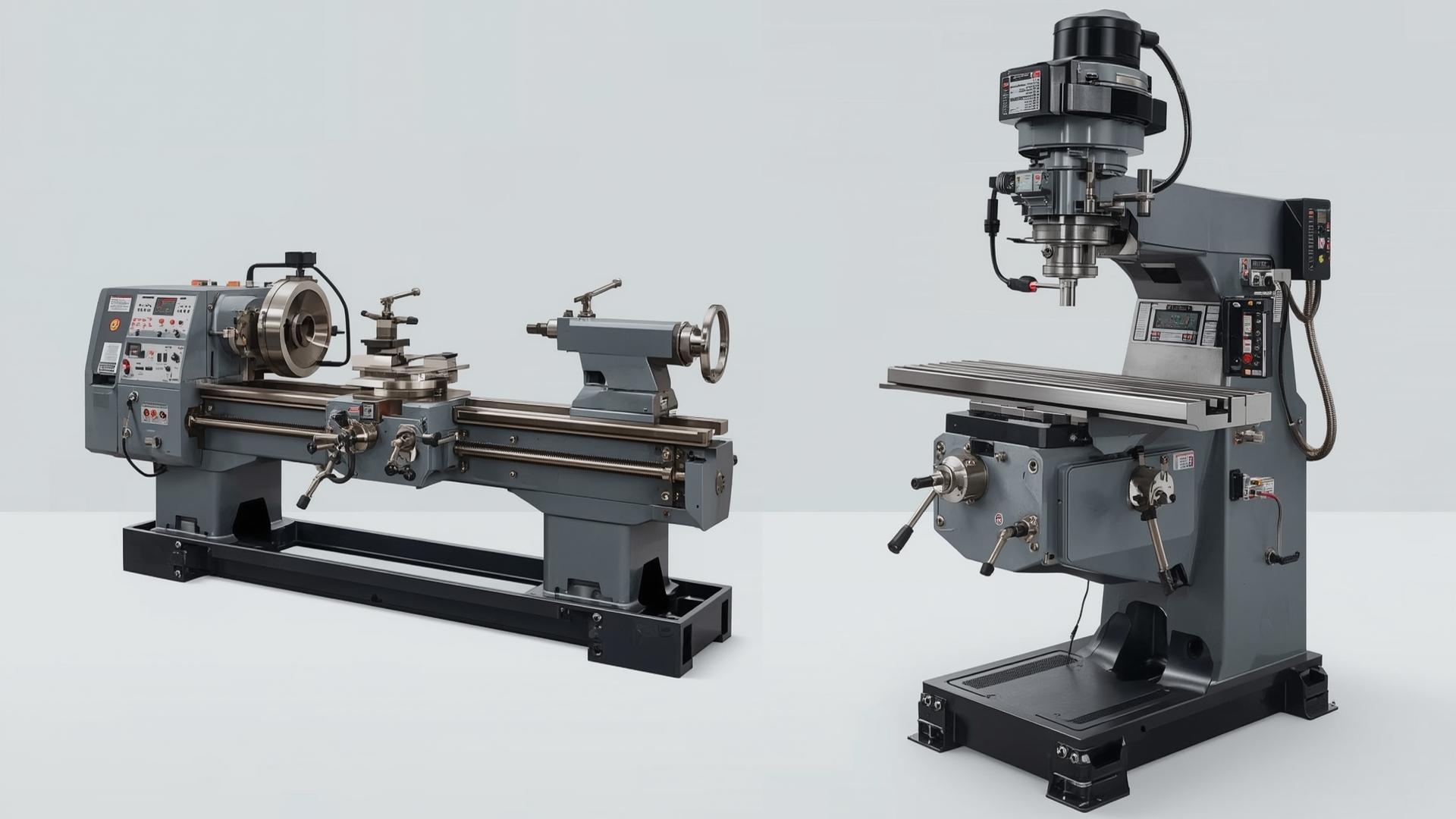 What Is The Difference between A Lathe And A Milling Machine?