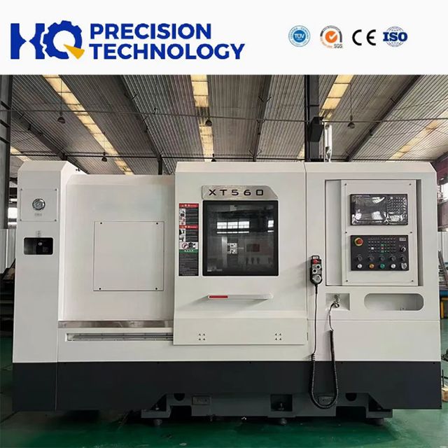 High precision slant bed CNC lathe