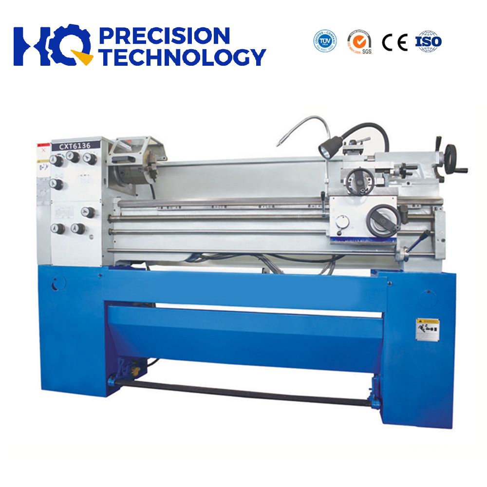 CXT6136‑1000 horizontal saddle‑type conventional metal lathe for general metal turning work
