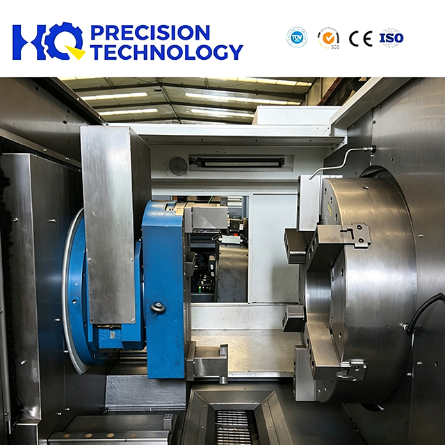 chuck and CNC facing head