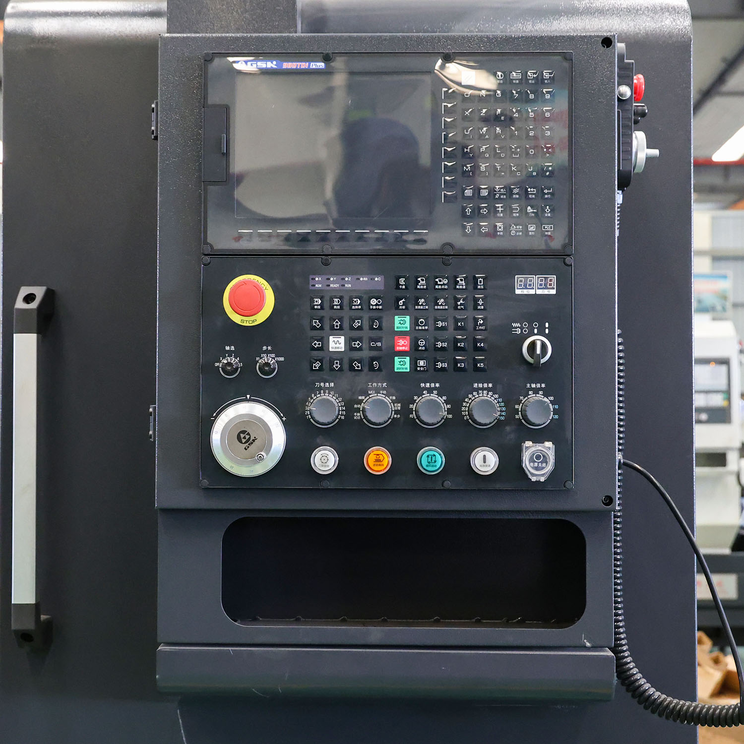 cnc pipe threading lathe with GSK system