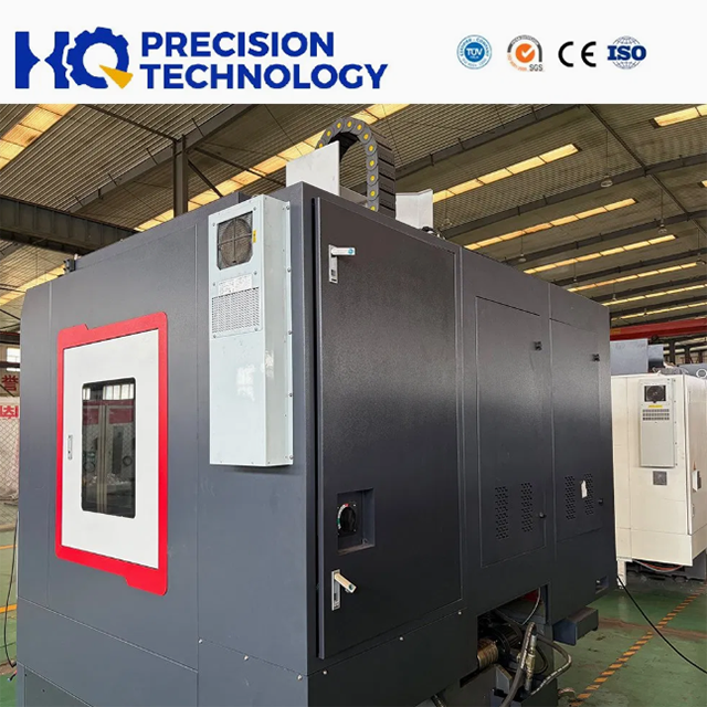 The back of the CNC vertical machining centre