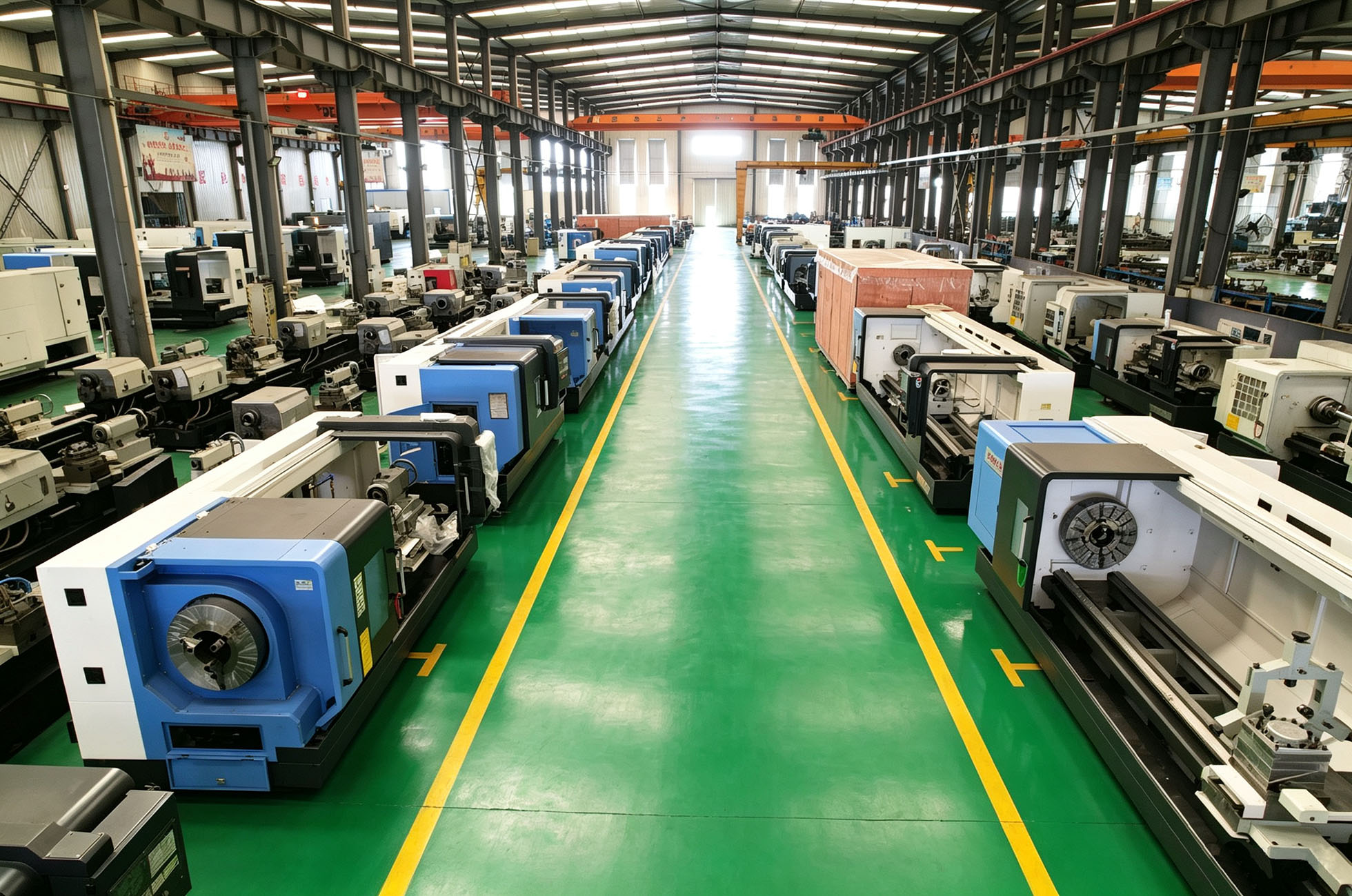 Lathe Manufacturing Workshop