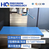 Working range of CNC vertical machining centre