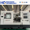 Slant bed CNC lathe machine for metal turning